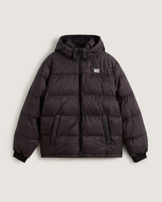 Vans Men's Bridgewood Reversible Puffer Jacket Black VN000PJ7BLK