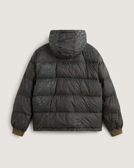 Vans Men's Bridgewood Reversible Puffer Jacket Green VN000PJ7KCZ