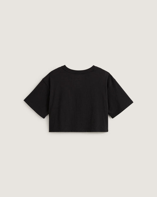 Vans Women's Afterburn Crop T-Shirt Black VN000PR3BLK