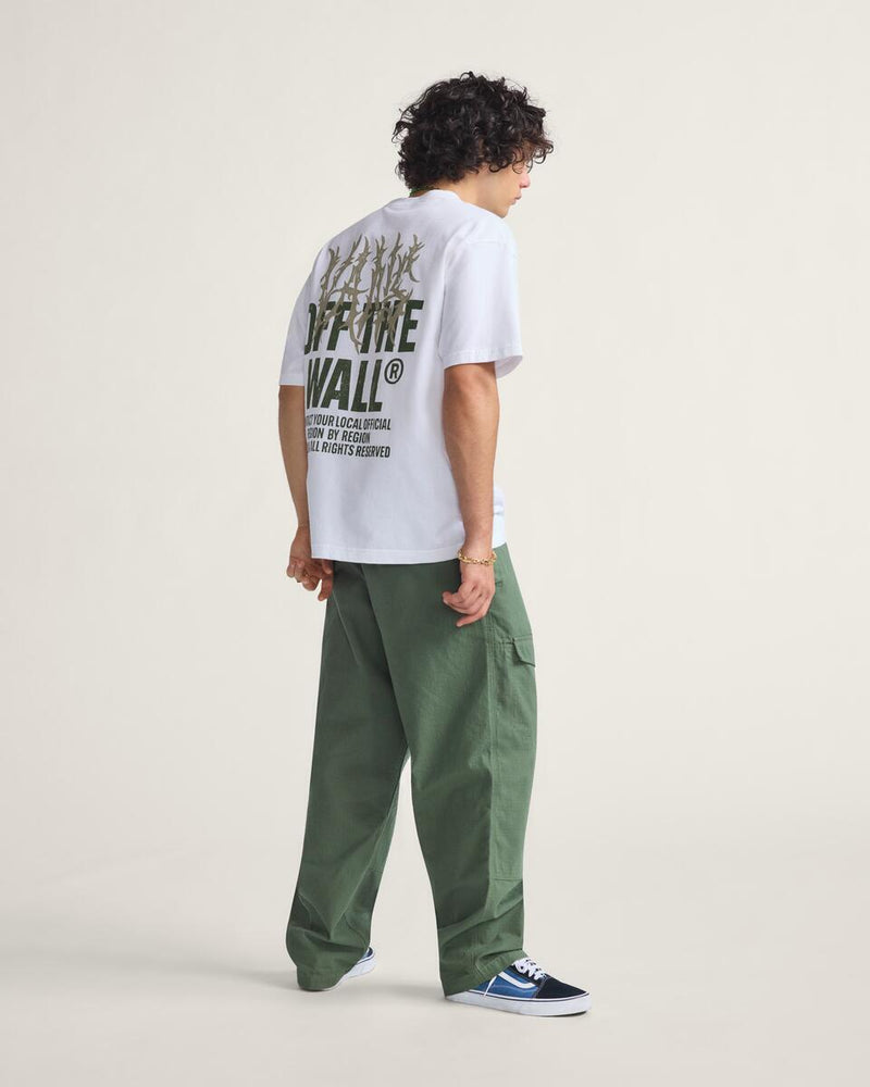 Load image into Gallery viewer, Vans Men&#39;s Skate Loose Cargo Pants by Atiba Jefferson Pine Forest Green VN000Q74EN6
