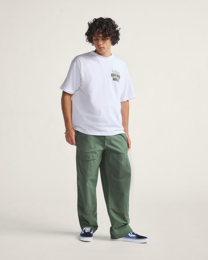 Load image into Gallery viewer, Vans Men&#39;s Skate Loose Cargo Pants by Atiba Jefferson Pine Forest Green VN000Q74EN6

