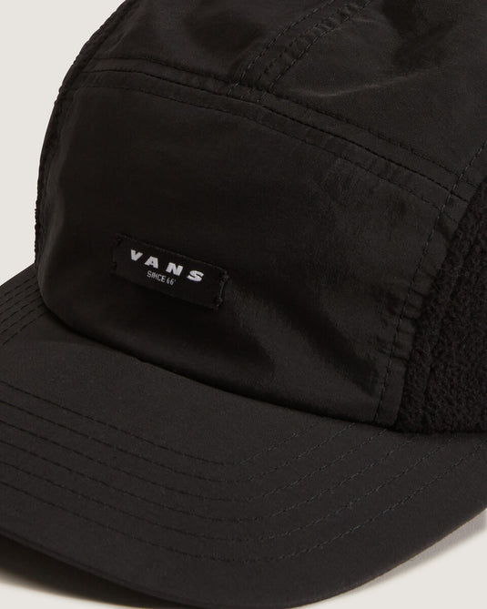 Vans Unisex 66 Earflap Tall Camper Hat Black VN000QA7BLK