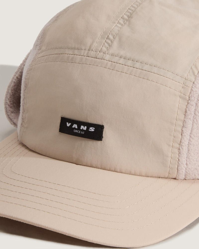 Load image into Gallery viewer, Vans Unisex 66 Earflap Tall Camper Hat Taupe Mist VN000QA7EN9
