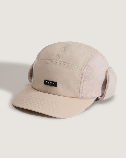 Vans Unisex 66 Earflap Tall Camper Hat Taupe Mist VN000QA7EN9