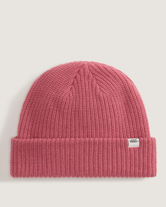 Vans Unisex Core Basic Cuff Beanie Mauvewood Pink VN000QB4ZRY