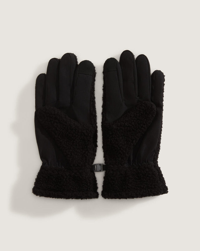 Load image into Gallery viewer, Vans Unisex Circle Bones Gloves Black VN000QCEBLK
