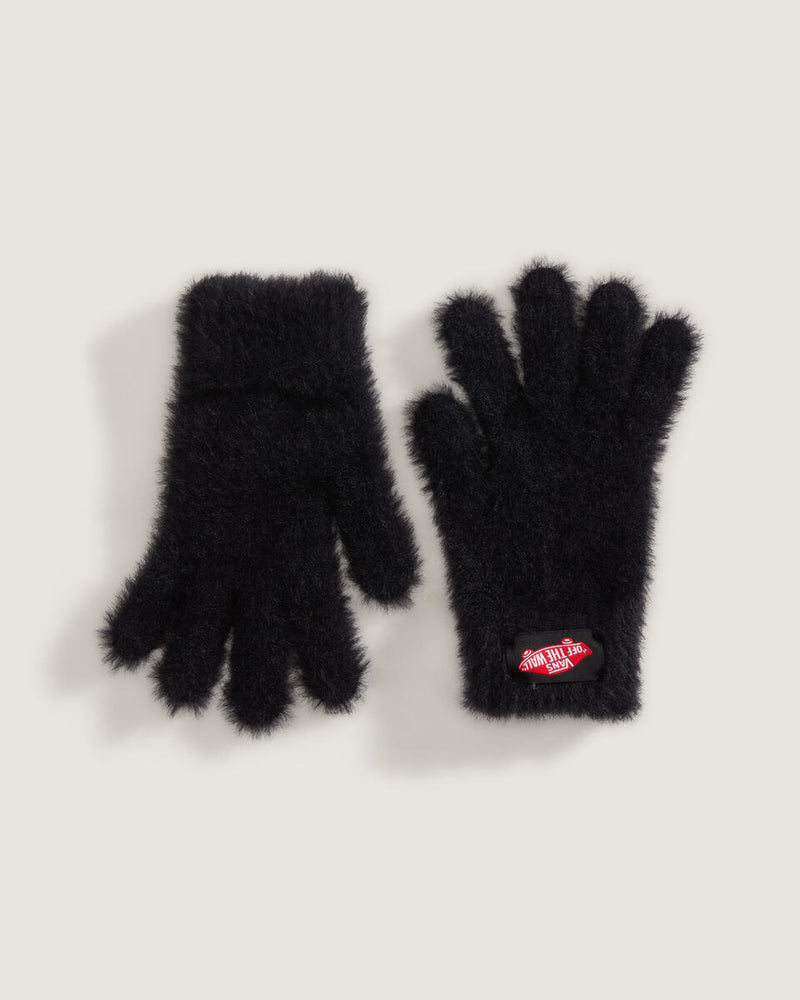 Load image into Gallery viewer, Vans Women&#39;s Off The Wall TW Gloves Black/White VN000QCFY28
