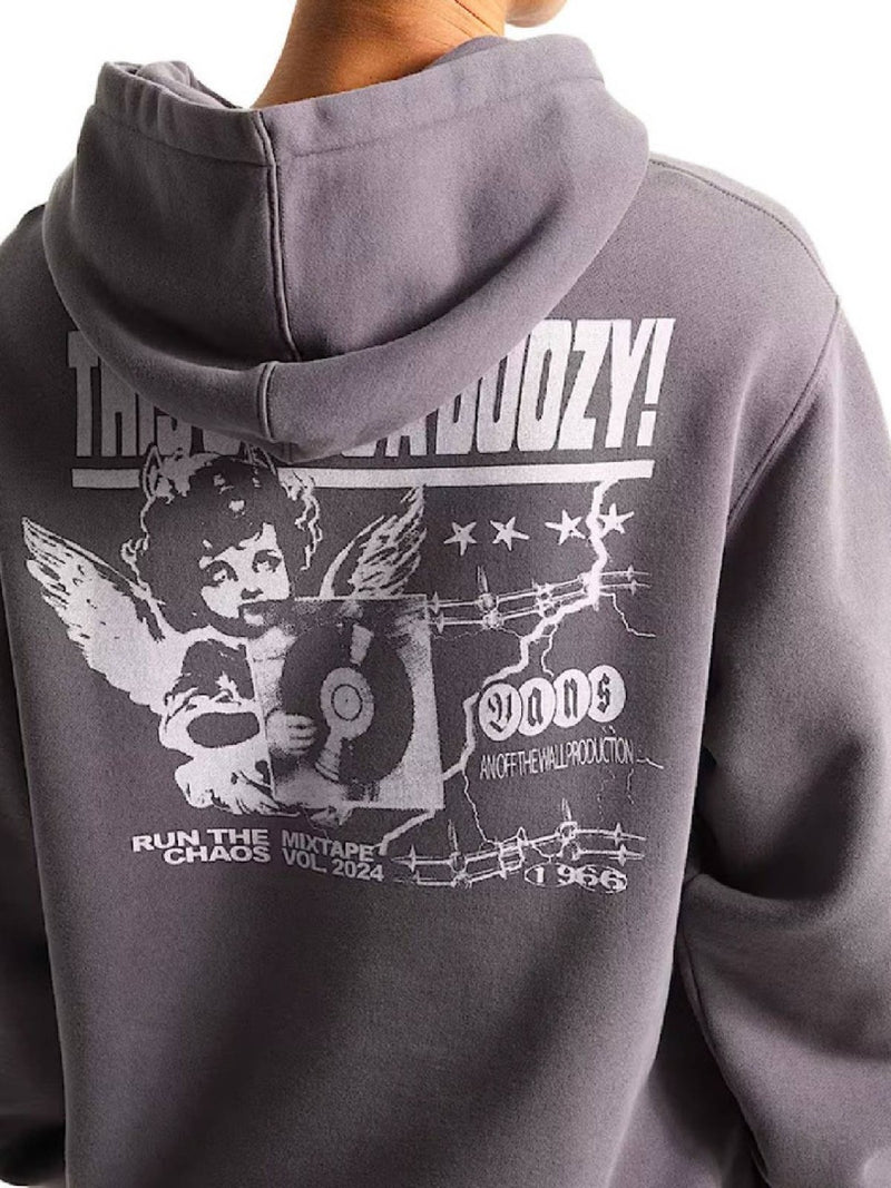 Load image into Gallery viewer, Vans Men's Earthbound Pullover Hoodie Asphalt VN000RD71O7
