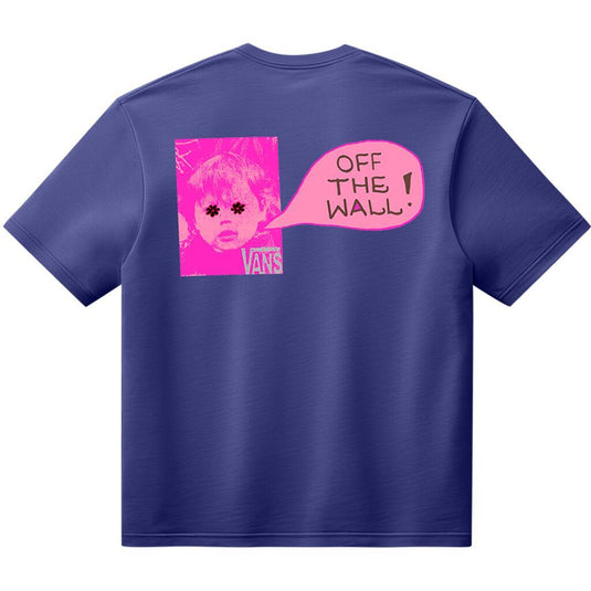 Vans Men's Side Talk Loose T-Shirt Royal Cobalt VN000SXDFRX