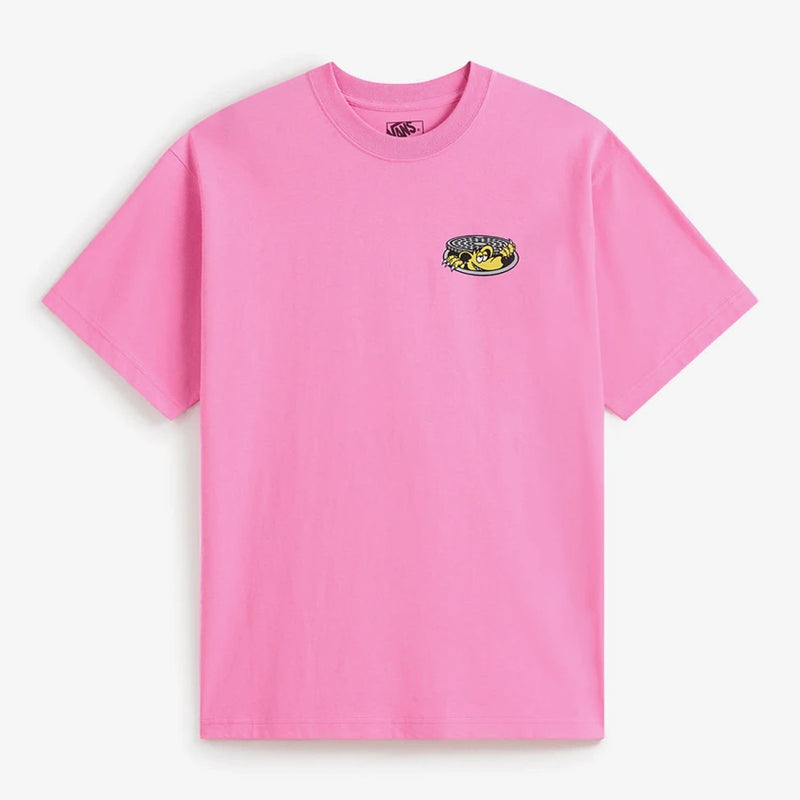 Load image into Gallery viewer, Vans Men's Downside T-Shirt Pink Fizz VN000SXSFRQ
