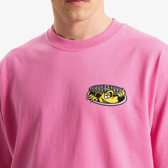 Vans Men's Downside T-Shirt Pink Fizz VN000SXSFRQ
