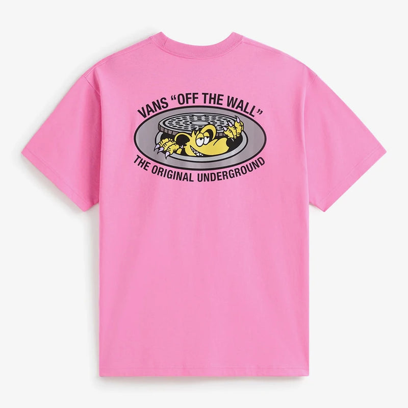 Load image into Gallery viewer, Vans Men's Downside T-Shirt Pink Fizz VN000SXSFRQ

