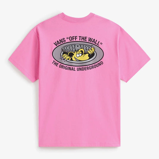 Vans Men's Downside T-Shirt Pink Fizz VN000SXSFRQ