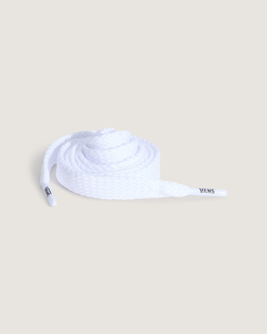 Vans Unisex Fat Shoe Laces White VN000T0GWHT