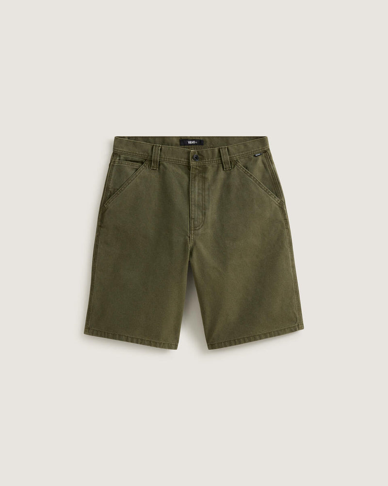 Load image into Gallery viewer, Vans Men's Chore Loose Denim Shorts Mossy Olive VN000T52FR1
