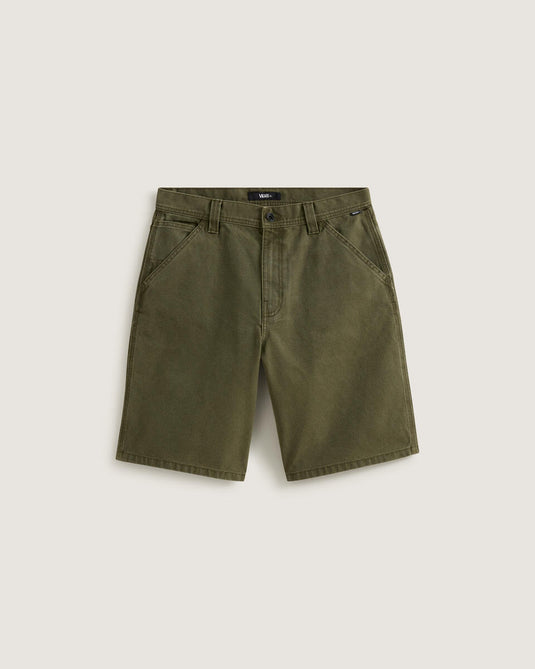 Vans Men's Chore Loose Denim Shorts Mossy Olive VN000T52FR1