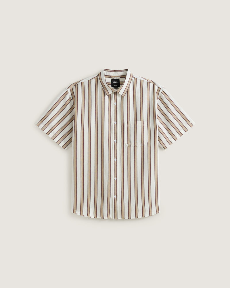 Load image into Gallery viewer, Vans Men's Lawson Stripe Shirt White VN000TADGCQ

