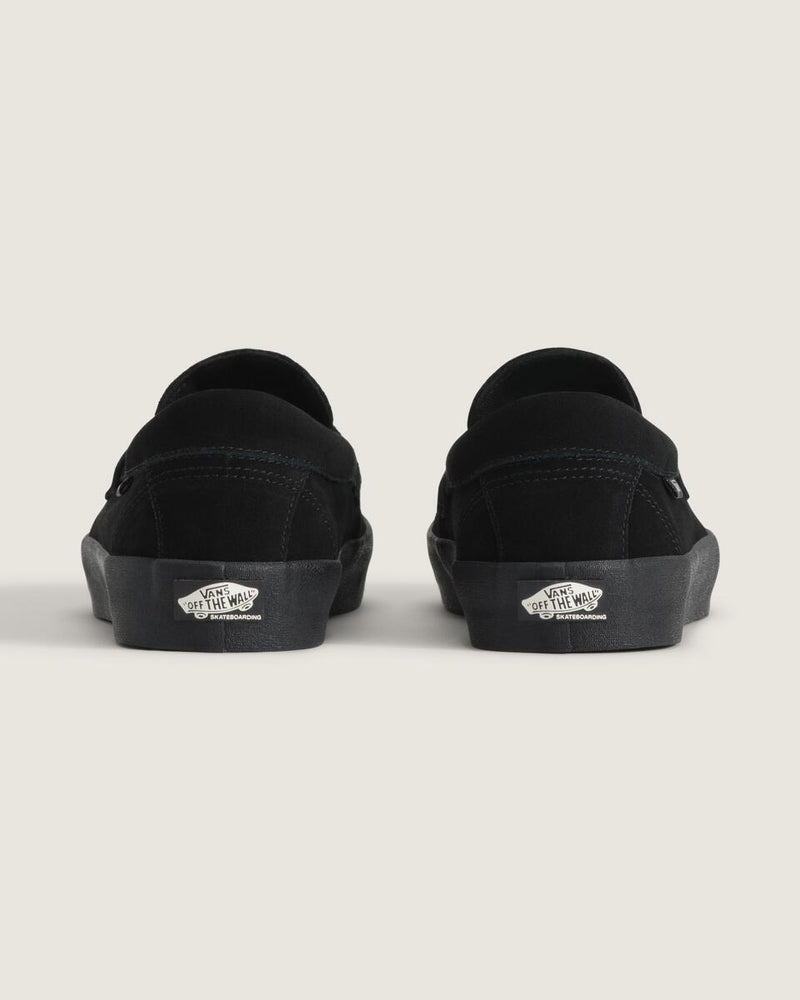 Load image into Gallery viewer, Vans Unisex Skate Loafer Shoe Suede Black/Black VN000VA6BKA
