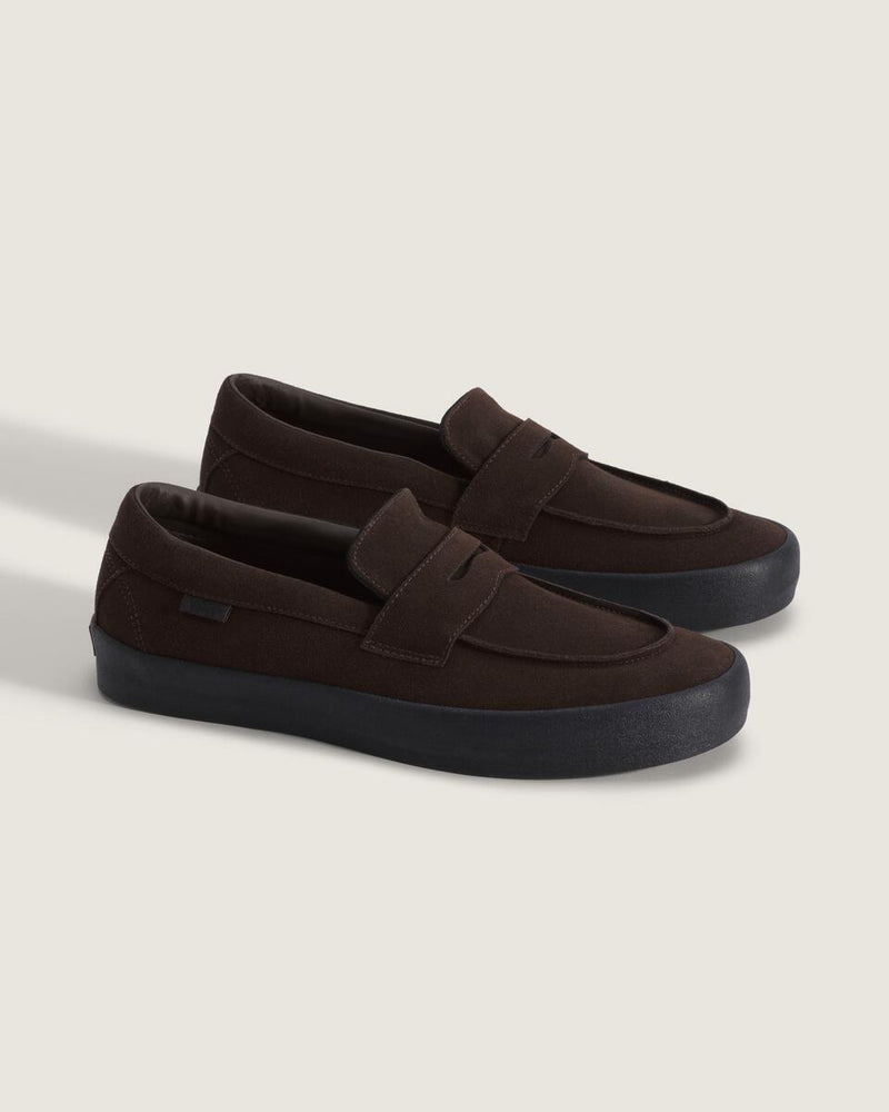 Load image into Gallery viewer, Vans Unisex Skate Loafer Shoe Suede Brown/Black VN000VA6Y49
