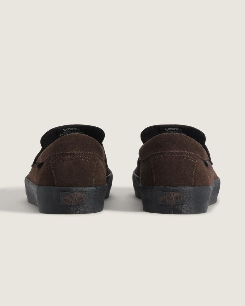 Load image into Gallery viewer, Vans Unisex Skate Loafer Shoe Suede Brown/Black VN000VA6Y49
