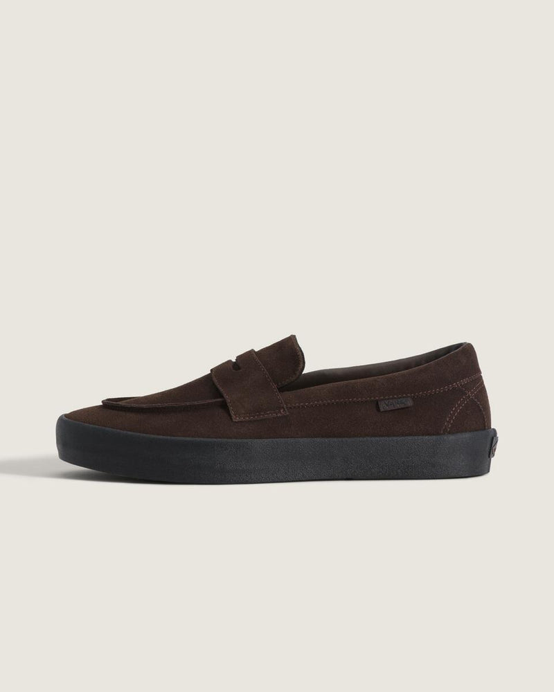 Load image into Gallery viewer, Vans Unisex Skate Loafer Shoe Suede Brown/Black VN000VA6Y49
