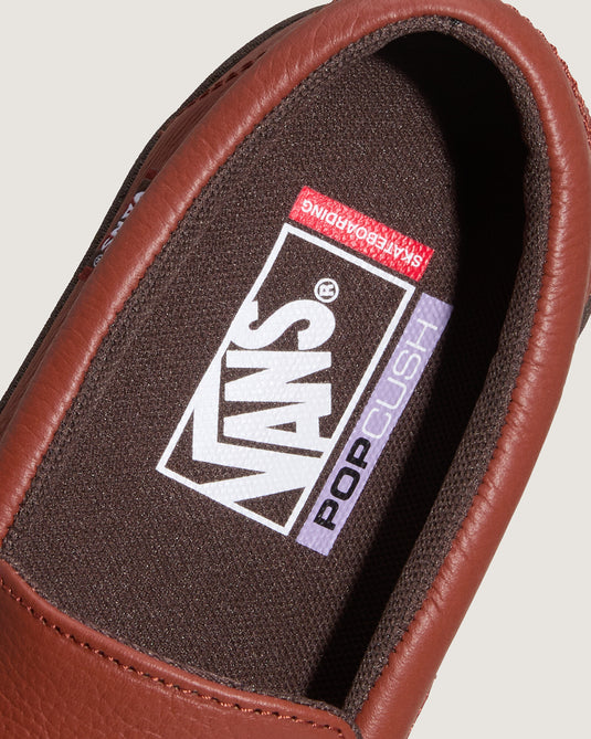 Vans Unisex Skate Loafer Shoes Rust Bronze VN000VAQFSB