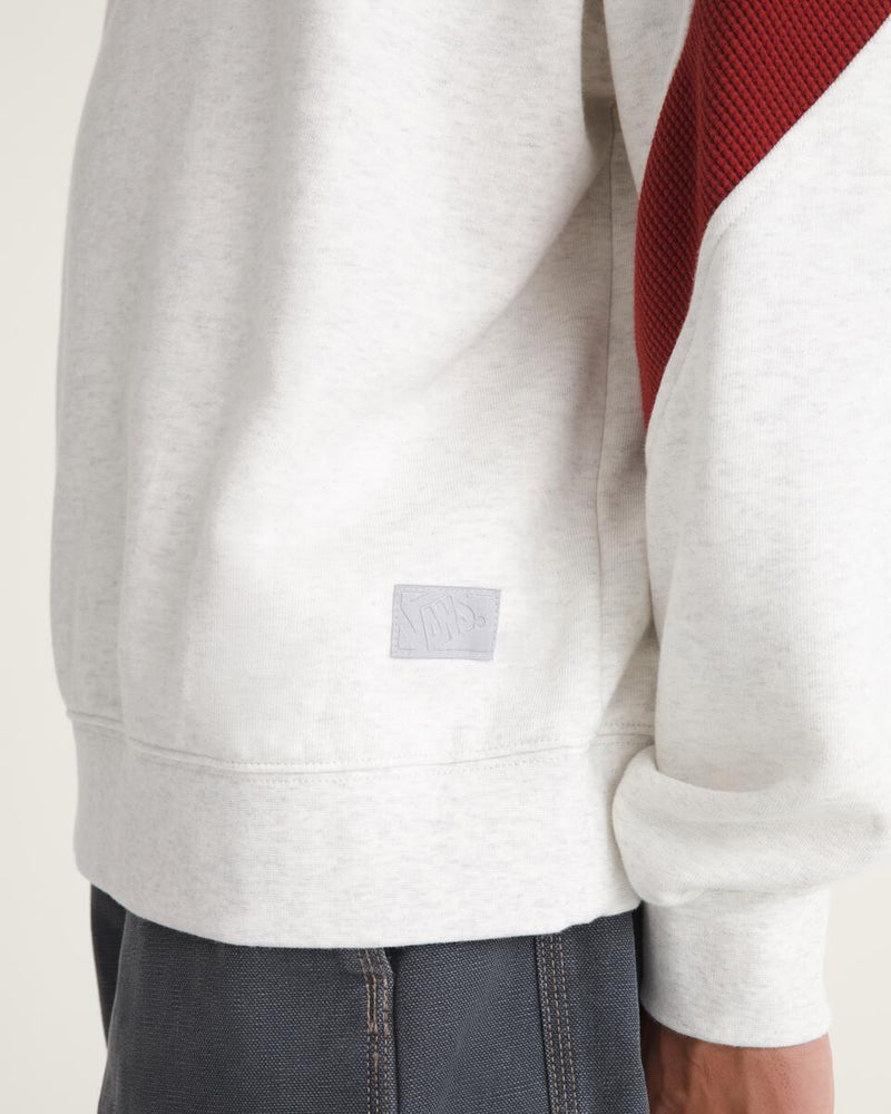 Load image into Gallery viewer, Vans Men's Retro Sport Crewneck Sweatshirt Ash Heather Grey VN000VK5RKZ
