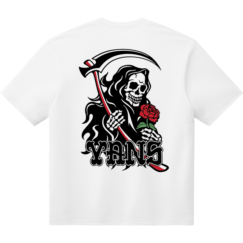 Load image into Gallery viewer, Vans Men's So Long Reaper T-Shirt White VN000VW1WHT

