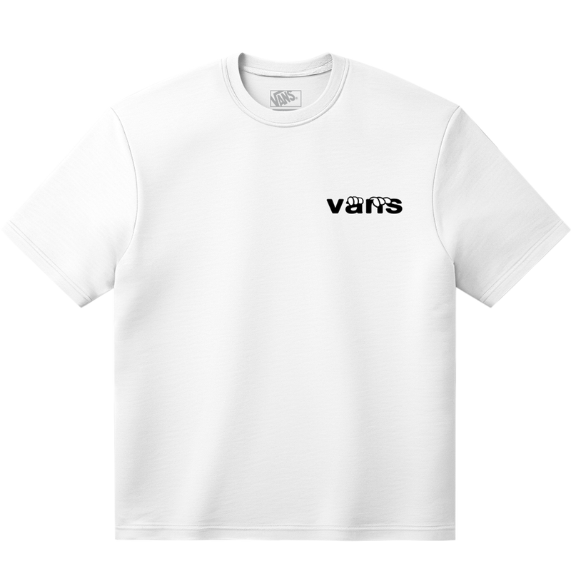 Load image into Gallery viewer, Vans Men's Keyhole Classic T-Shirt White VN000VYFWHT
