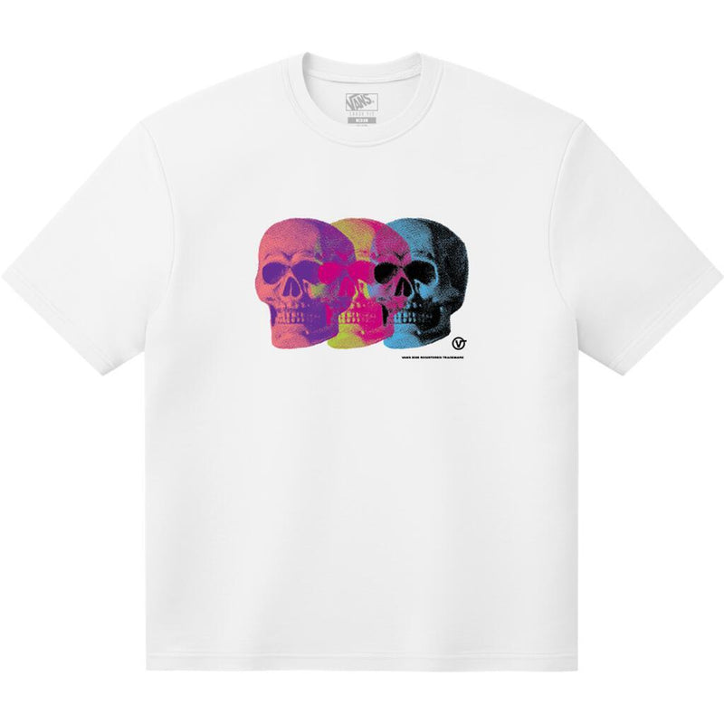 Load image into Gallery viewer, Vans Men's Bone Head Loose T-Shirt White VN000VYWWHT
