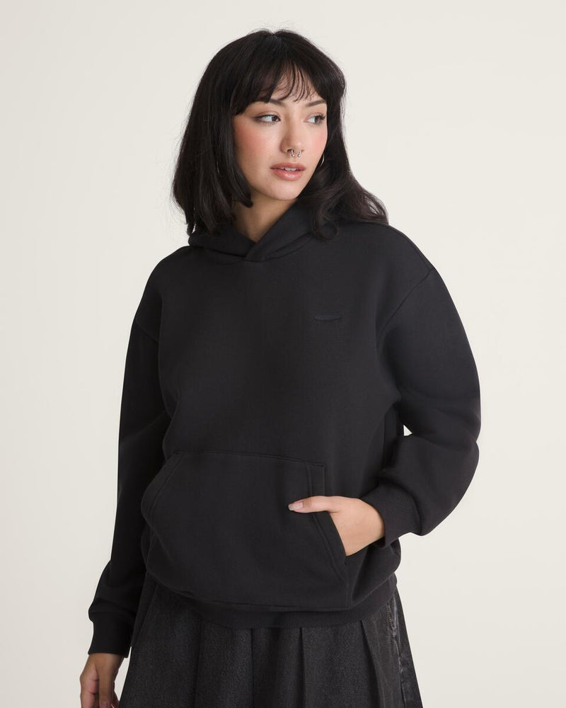 Load image into Gallery viewer, Vans Women's Salton Pullover Hoodie Black VN000W1ABLK
