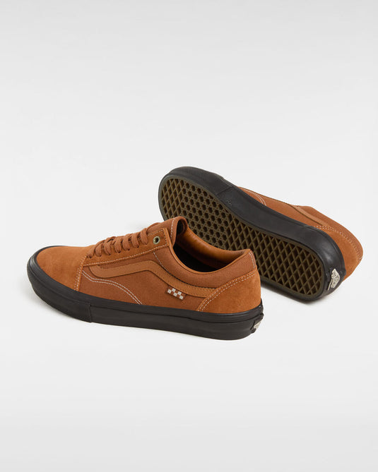 Vans Men's Skate Old Skool Shoes Sienna/Chocolate VN0A2Z32I6D