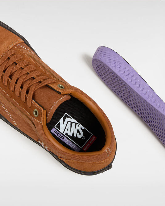 Vans Men's Skate Old Skool Shoes Sienna/Chocolate VN0A2Z32I6D