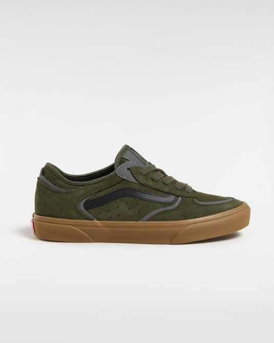 Vans Men's Skate Rowley Shoes Green/Gum VN0A2Z3O17P1