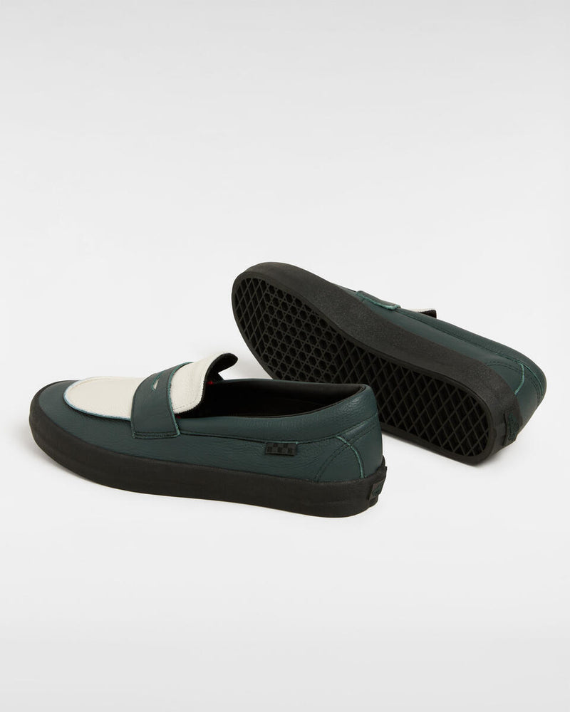 Load image into Gallery viewer, Vans Men&#39;s Skate Loafer Shoes Dark Forest VN0A5DXU1CI

