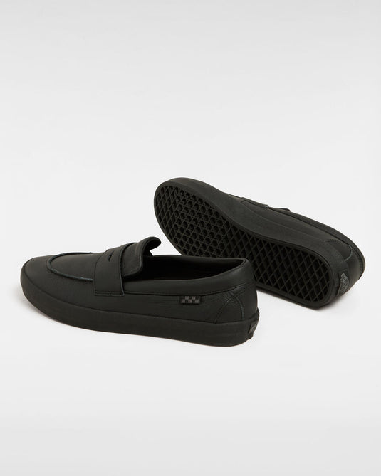Vans Men's Skate Loafer Shoes Black/Black VN0A5DXUBKA