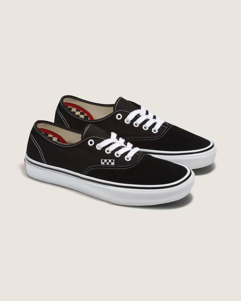 Load image into Gallery viewer, Vans Unisex Skate Authentic Shoe Black/White VN0A5FC8Y28
