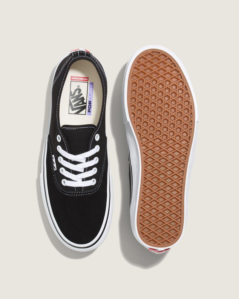 Load image into Gallery viewer, Vans Unisex Skate Authentic Shoe Black/White VN0A5FC8Y28
