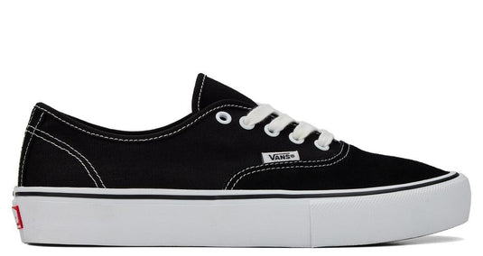 Vans Unisex Skate Authentic Shoe Black/White VN0A5FC8Y28
