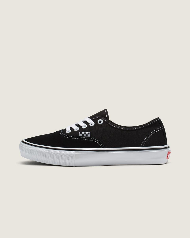 Load image into Gallery viewer, Vans Unisex Skate Authentic Shoe Black/White VN0A5FC8Y28
