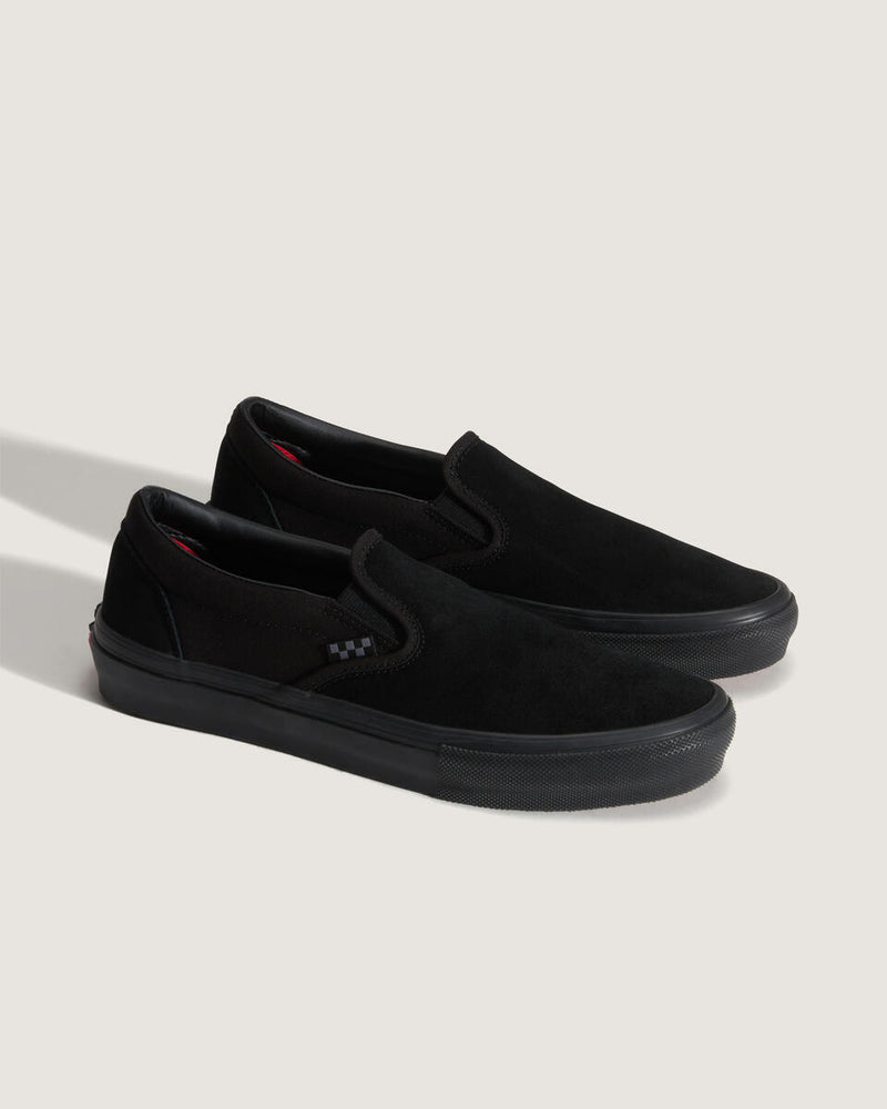 Load image into Gallery viewer, Vans Unisex Skate Slip-On Shoes Black/Black VN0A5FCABKA
