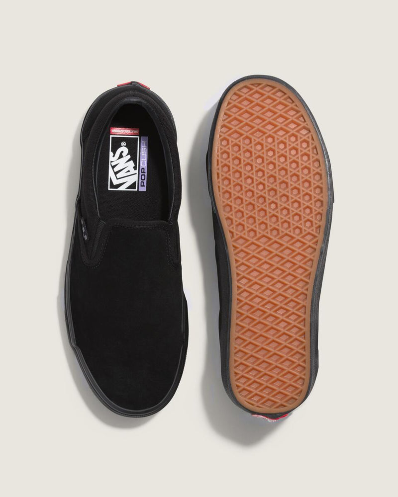 Load image into Gallery viewer, Vans Unisex Skate Slip-On Shoes Black/Black VN0A5FCABKA

