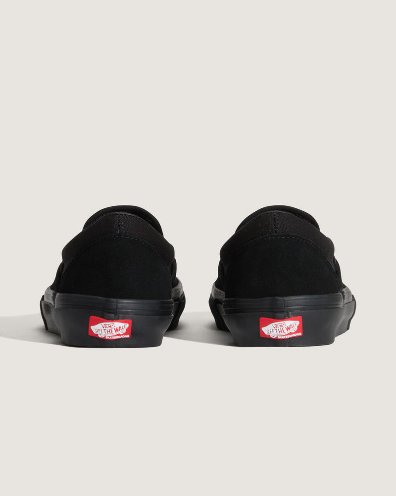 Load image into Gallery viewer, Vans Unisex Skate Slip-On Shoes Black/Black VN0A5FCABKA
