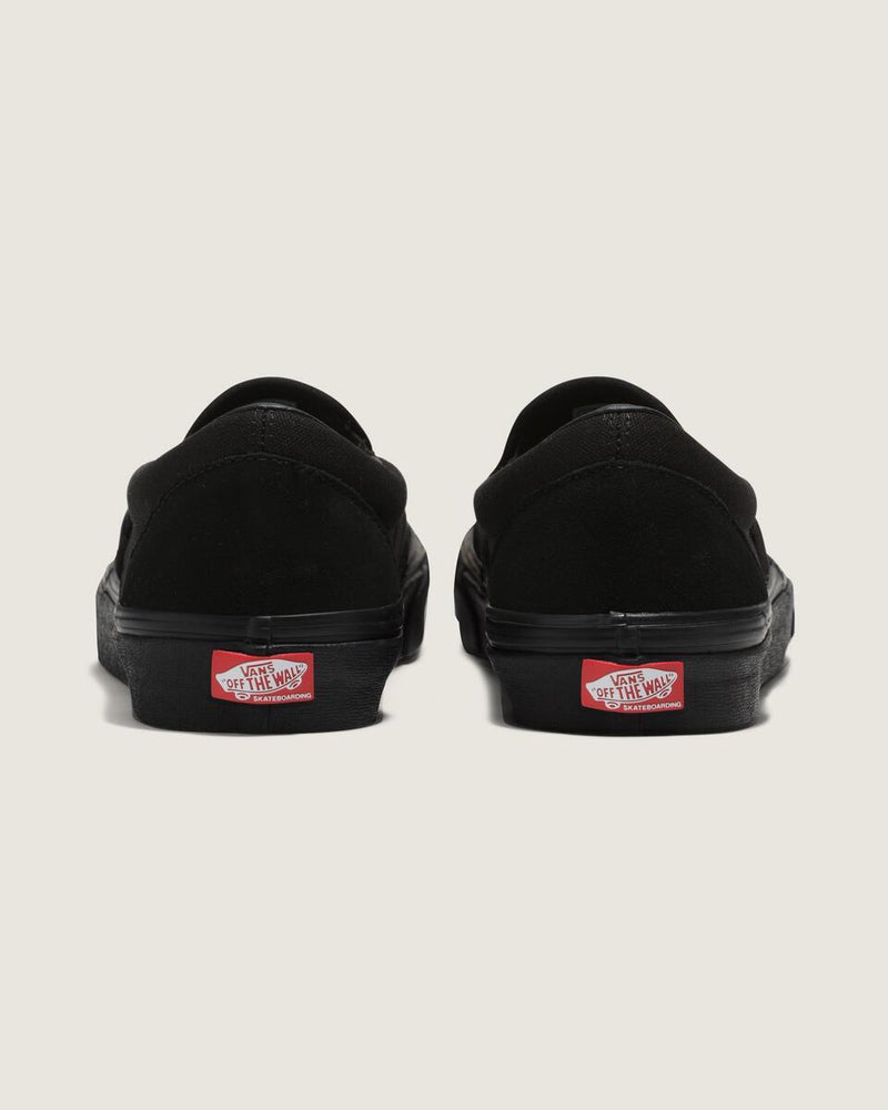 Load image into Gallery viewer, Vans Unisex Skate Slip-On Shoes Black/Black VN0A5FCABKA
