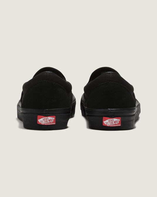 Vans Unisex Skate Slip-On Shoes Black/Black VN0A5FCABKA