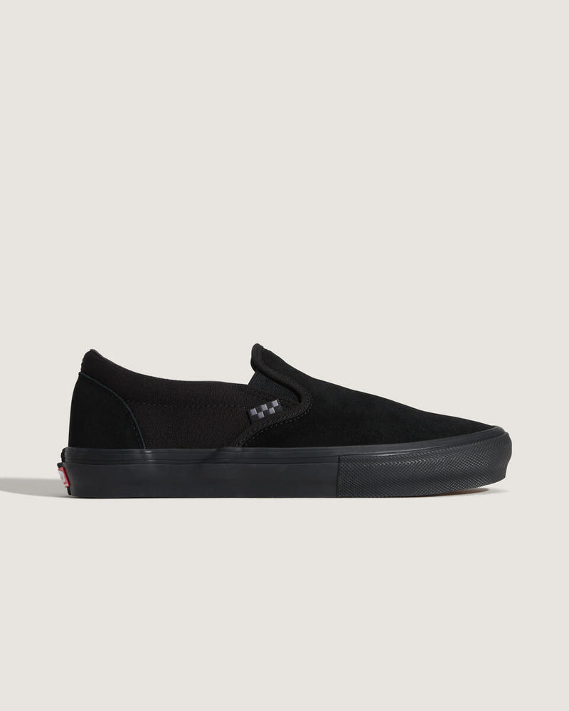 Load image into Gallery viewer, Vans Unisex Skate Slip-On Shoes Black/Black VN0A5FCABKA
