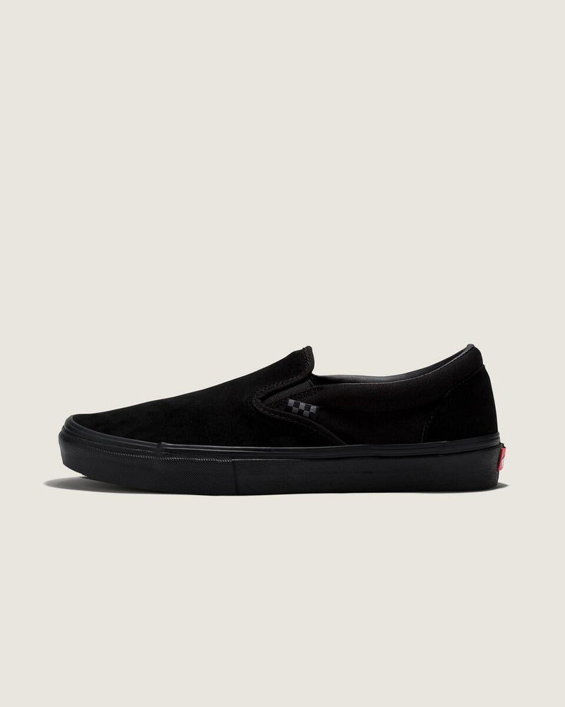 Load image into Gallery viewer, Vans Unisex Skate Slip-On Shoes Black/Black VN0A5FCABKA
