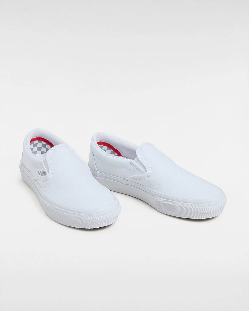 Load image into Gallery viewer, Vans Unisex Skate Slip-On Shoes True White VN0A5FCAW00
