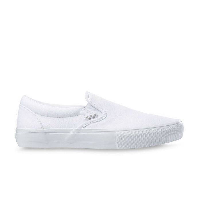 Vans Skate Slip-On Shoes True White VN0A5FCAW001