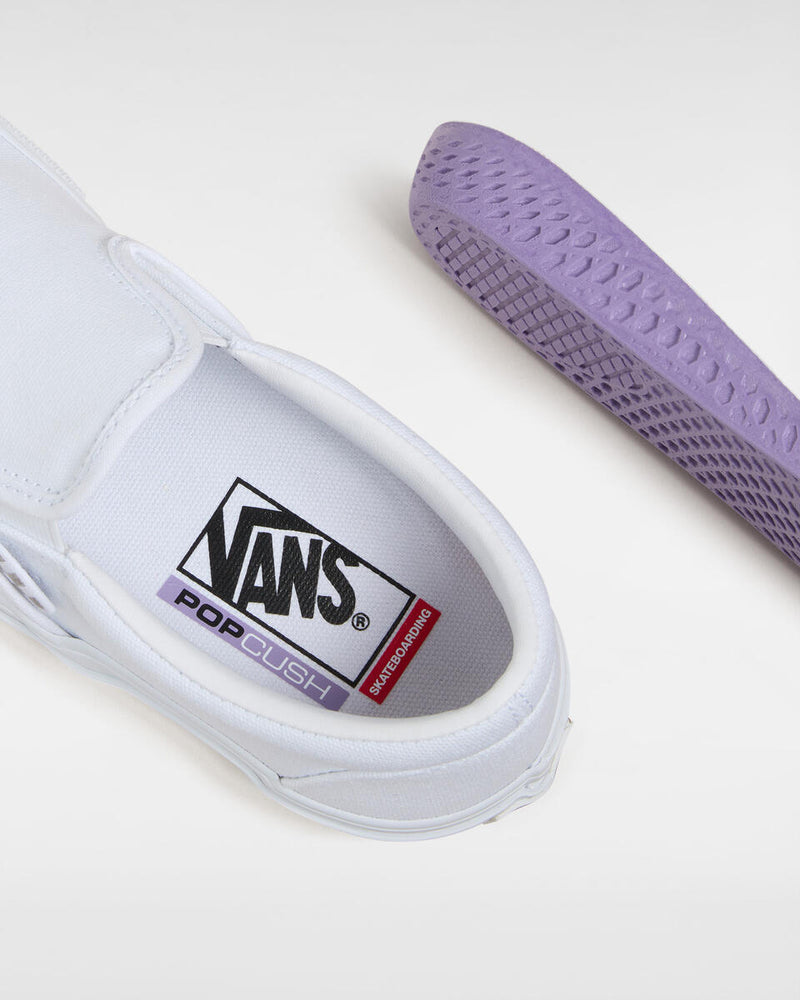 Load image into Gallery viewer, Vans Unisex Skate Slip-On Shoes True White VN0A5FCAW00
